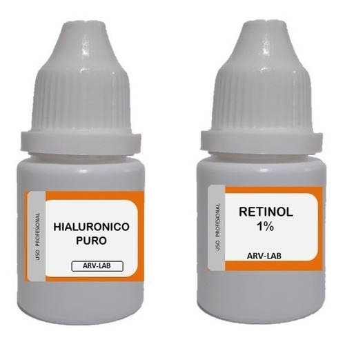 Hialurónico 2% + Retinol 1% X 50cc Arrugas Líneas Antiedad 