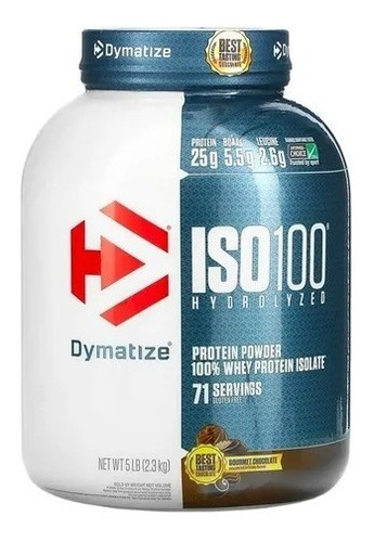 Iso 100 Hydrolyzed Dymatize - 5 Libras - Gourmet Chocolate