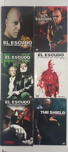 The Shield Dvd El Escudo Temporada 3 4 5 6 Y 7 Excelentes (Usado)