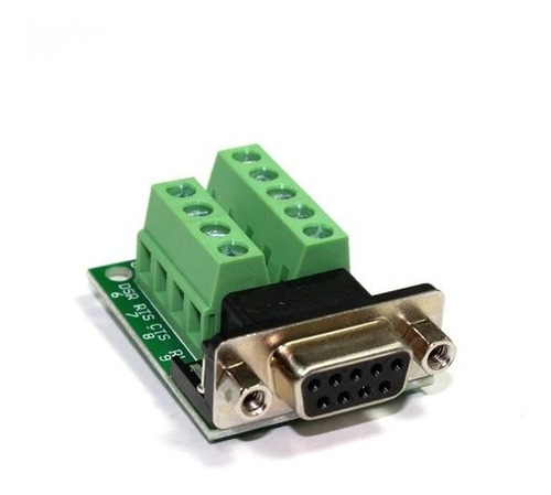 Adaptador/conector Rs232 D-sub Db9 Hembra