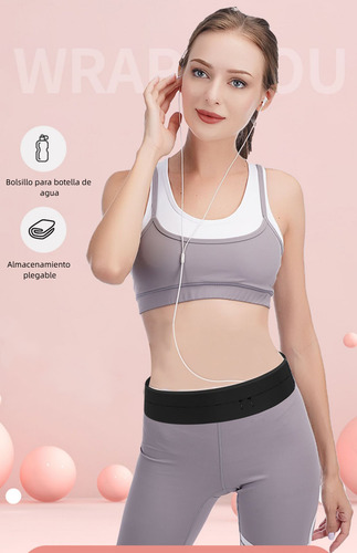 Bolsa Para Correr Al Aire Libre, Cinturón Delgado, Gimnasio