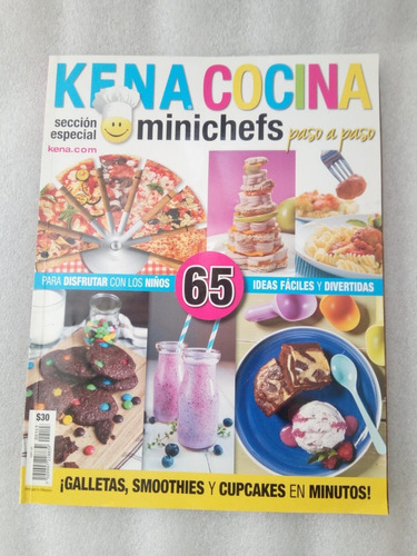 Revista Kena Cocina Especial Minichefs Paso A Paso Abril 00