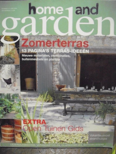 Revista Decoracion Home & Garden En Holandés N°5 Junio 2005