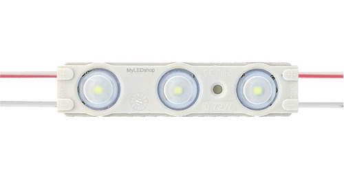 Modulo Led Lente 12v 0,72w Avisos 3d Con Disipador