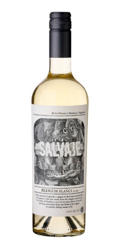 Vino Blanco El Salvaje Blend De Blancs 2020 X6