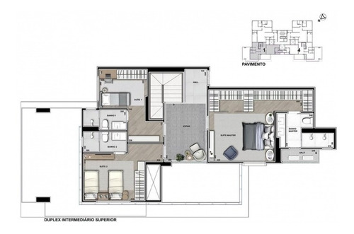 Imagem 18 de 20 de Apartamento No Cabral De 192,04 M2 Com 3 Quartos - La15917.403-rede - La15917.403