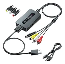 Comprar Convertidor Rca Svideo A Hdmi Con Cable Hdmi (rca Y Svideo)
