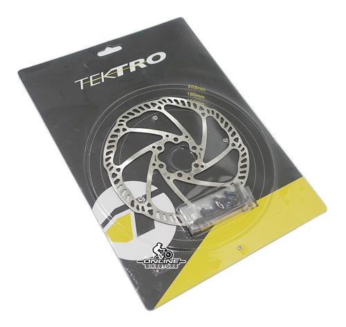 Disco Rotor Freno Bicicleta Tektro 160mm 6 Tornillos