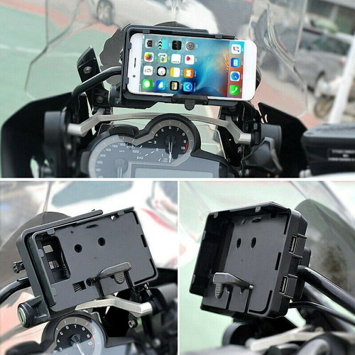 Imagen 5 de 10 de Porta Celular En Lugar Del Gps Bmw Motos 1200gs 1250gs