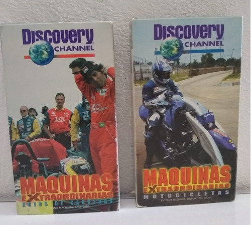 Discovery Channel Formato Vhs En Español 2 Cintas Usadas