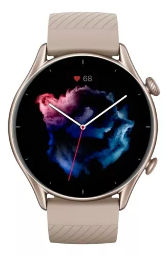 Correa de silicona negra para Amazfit GTR 3 Pro, A2040