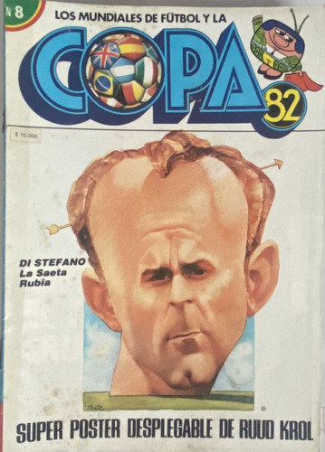 Mundial De Fútbol, Di Stefano Copa 82, Nº 8 Cf3
