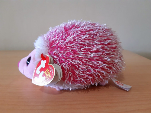 Imagen 2 de 6 de Peluches Ty Beanie Baby El Erizo Rosado Sra Prickly
