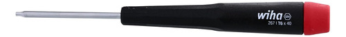 Destornillador Wiha Torx Con Mango De Precision, T6 X 40 Mm
