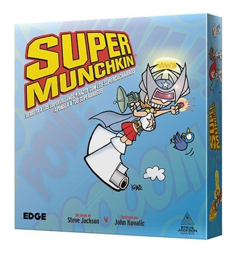 Super Munchkin: Juego De Mesa Para La Familia Y Amigos