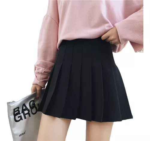 Corta Prenses Minifalda Plisada Moda Coreana | Cuotas interés