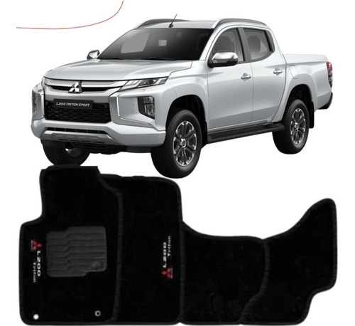 Tapete Carpete Ecotap  Mitsubishi L200 Triton Original