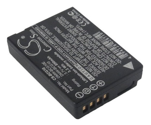 Bat Para Panasonic Dmw-bcg10 Dmc-zs5k Dmc-tz18 Dmc-tz22