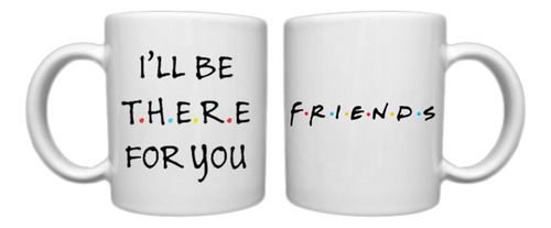 Taza Friends Serie Central Perk Amigo Calidad Premium