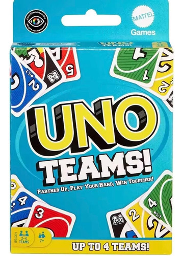 Uno Teams! Mattel Games Hxt58