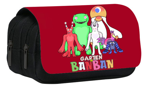 Estuche Para Lápices Garten Of Banban Game De Doble Capa Cla