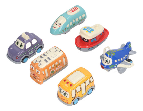 Juego De Coches De Dibujos Animados, 6 Unidades, Modelo Cars