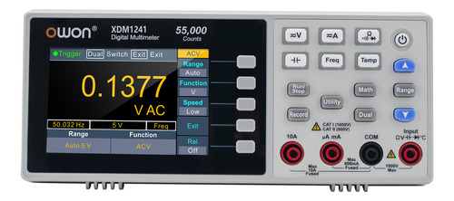 Multímetro Digital Owon Xdm1241 55.000 Accounts Precision Rm