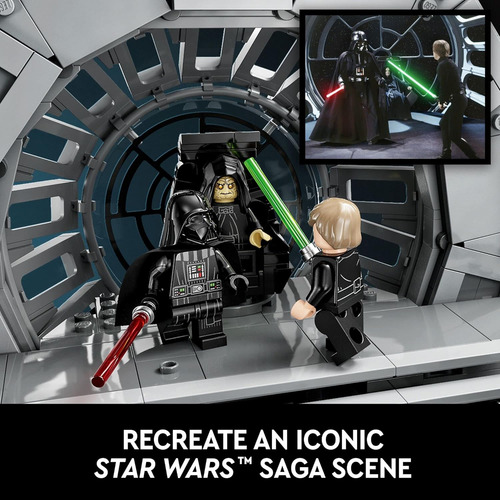 Lego Star Wars Emperors Trone Room Diorama 75352 Construcció