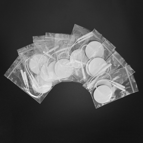 20 Unids/bolsa De Almohadillas De Electrodos Tens De 3 5 Cm