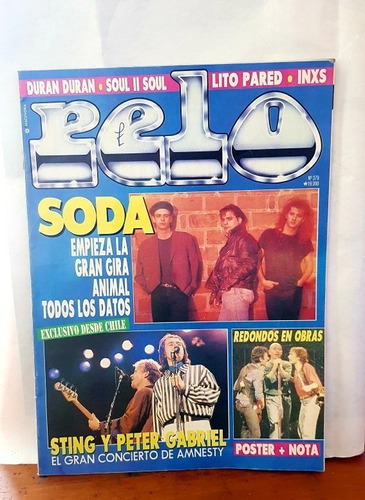 Revista Pelo Soda Stereo Numero 379