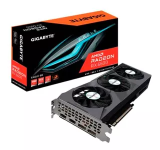 Tarjeta Grafica Gigabyte Rx 6600 Eagle 8g Gddr6 Windforce 3x