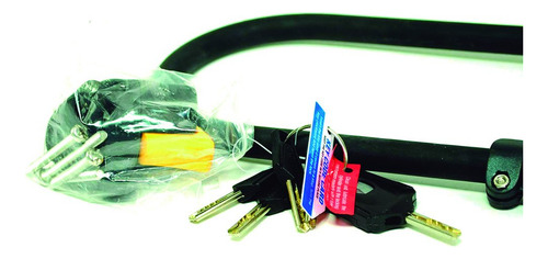 Onguard Candado De Acero U Con Soporte Para Bicicleta/5 Llaves Con Corte Láser