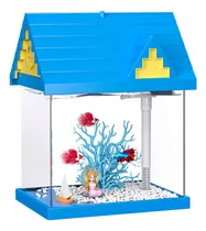 Comprar Freesea Acuario Betta Fish Tank: Tanque Betta De Vidrio De .