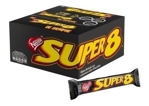 Chocolate Super 8 Caja 24 Unidades Nestlé