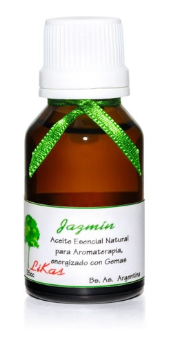 Jazmín, Aceite Esencial Likas Calidad Aromaterapia De 25cc