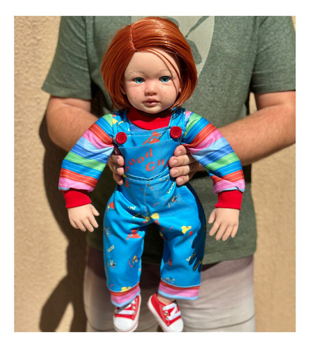 Boneco Artesanal Chucky 60 Cm Good Guy Bonzinho Confira.