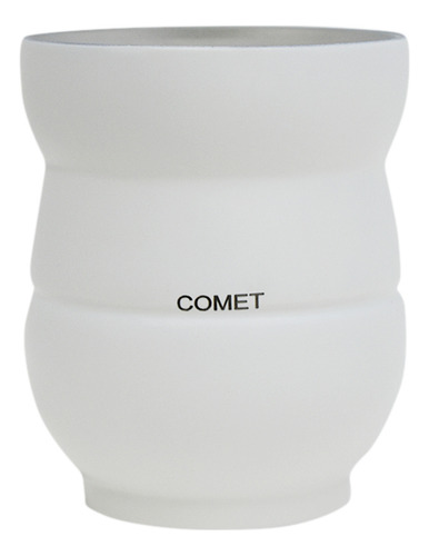 Mate De Acero Inoxidable Chico Doble Pared Comet - Ferrejido Color Blanco