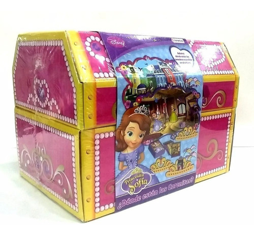 Cofre Disney Princesita Sofia Coronitas Vincha Juego De Mesa