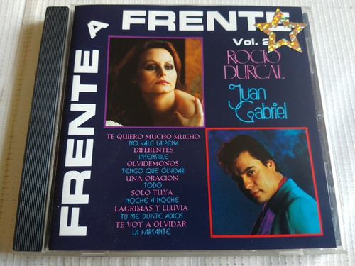 Rocio Durcal Y Juan Gabriel Cd Frente A Frente Vol 2 Y