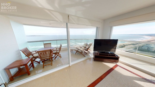 Imagen 6 de 30 de Frente Al Mar. Torre Con Espectaculares Servicios. - Punta Del Este Mansa