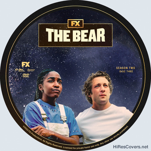 The Bear 2022/2023 Temp. 1 Y 2 En Dvd. 5 Discos. Ing Esp Lat