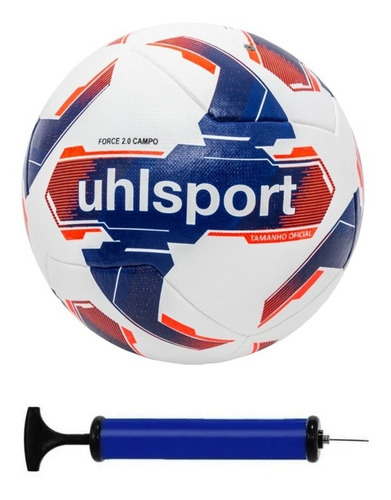 Bola De Futebol Campo Uhlsport Force 2.0 Oficial+bomba De Ar