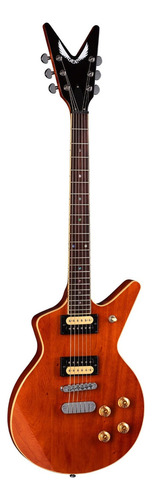 Guitarra elétrica natural Dean Cadillac 1980 Natural Mahogany Color Gloss Orientação para a mão direita