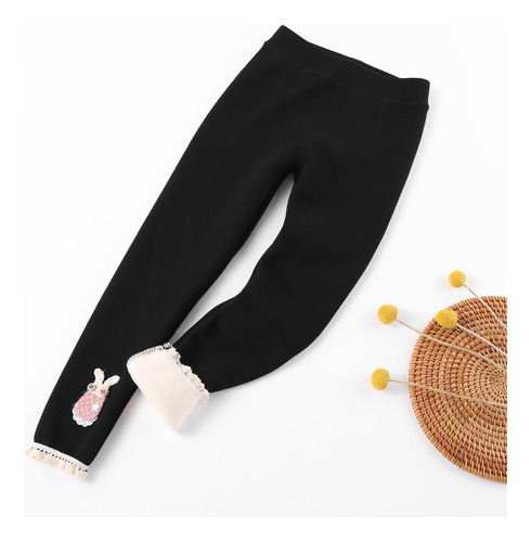 Leggins De Invierno Para Niñas, Medias De Cintura Elástica P