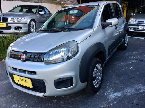 Imagem 4 de 6 de Fiat Uno 2015 1.0 Way Flex 5p