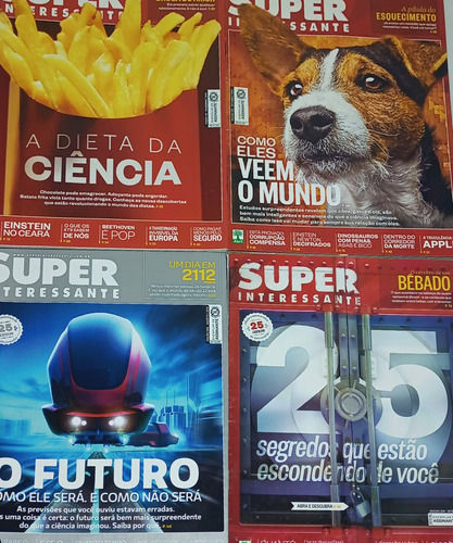 Lote 14 Revista Superinteressante Ano 2012 (Usado)