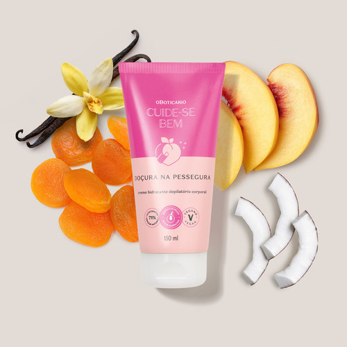 Creme Depilatór 150ml Doçura Na Pessegura