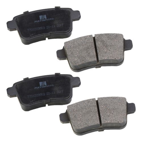 Pastillas Freno Traseras Renault Kangoo 2011