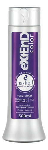 Shampoo Haskell Matizador Extend Color Roxo Violeta 300ml