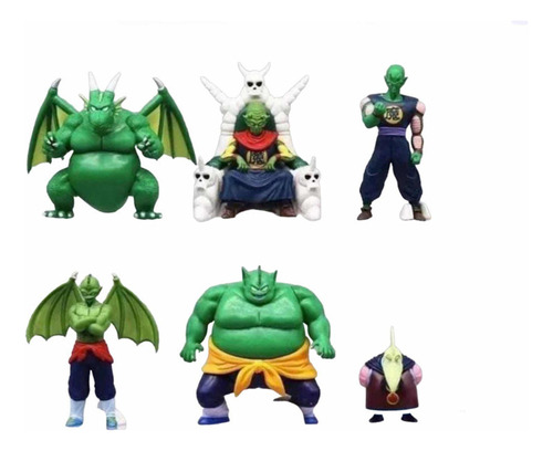 Picoro Kamisama Figuras X 6 Piccolo Daimaku Kamisama Muñeco